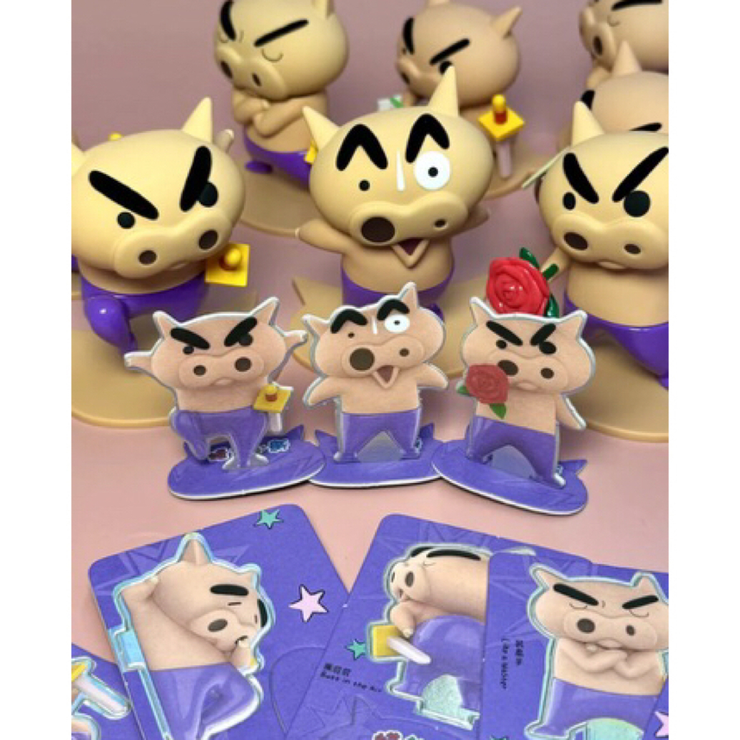 クレヨンしんちゃん 海外限定 ブリブリ左衛門 フィギュア セットの通販