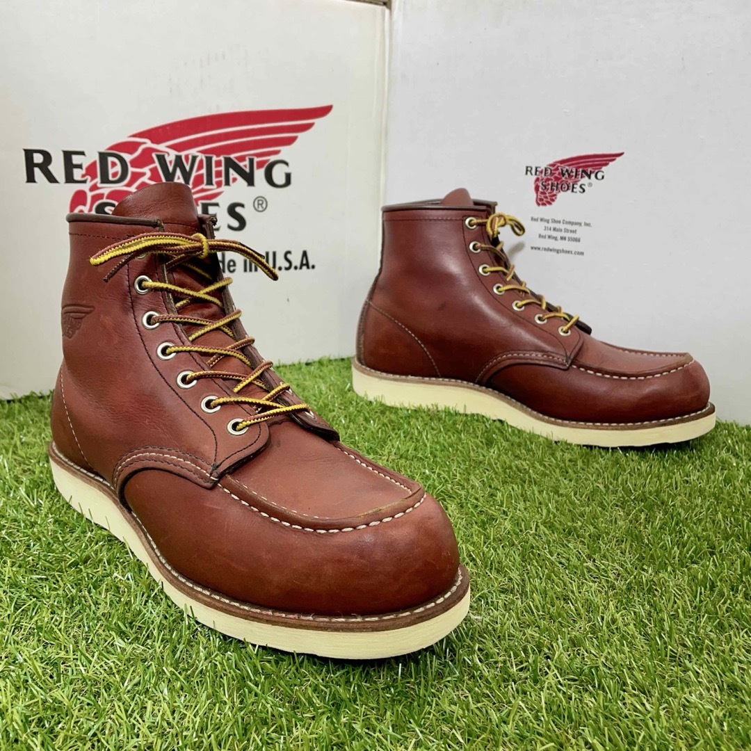 REDWING - 【安心品質0375】廃盤9106レッドウイングUS9D送料無料