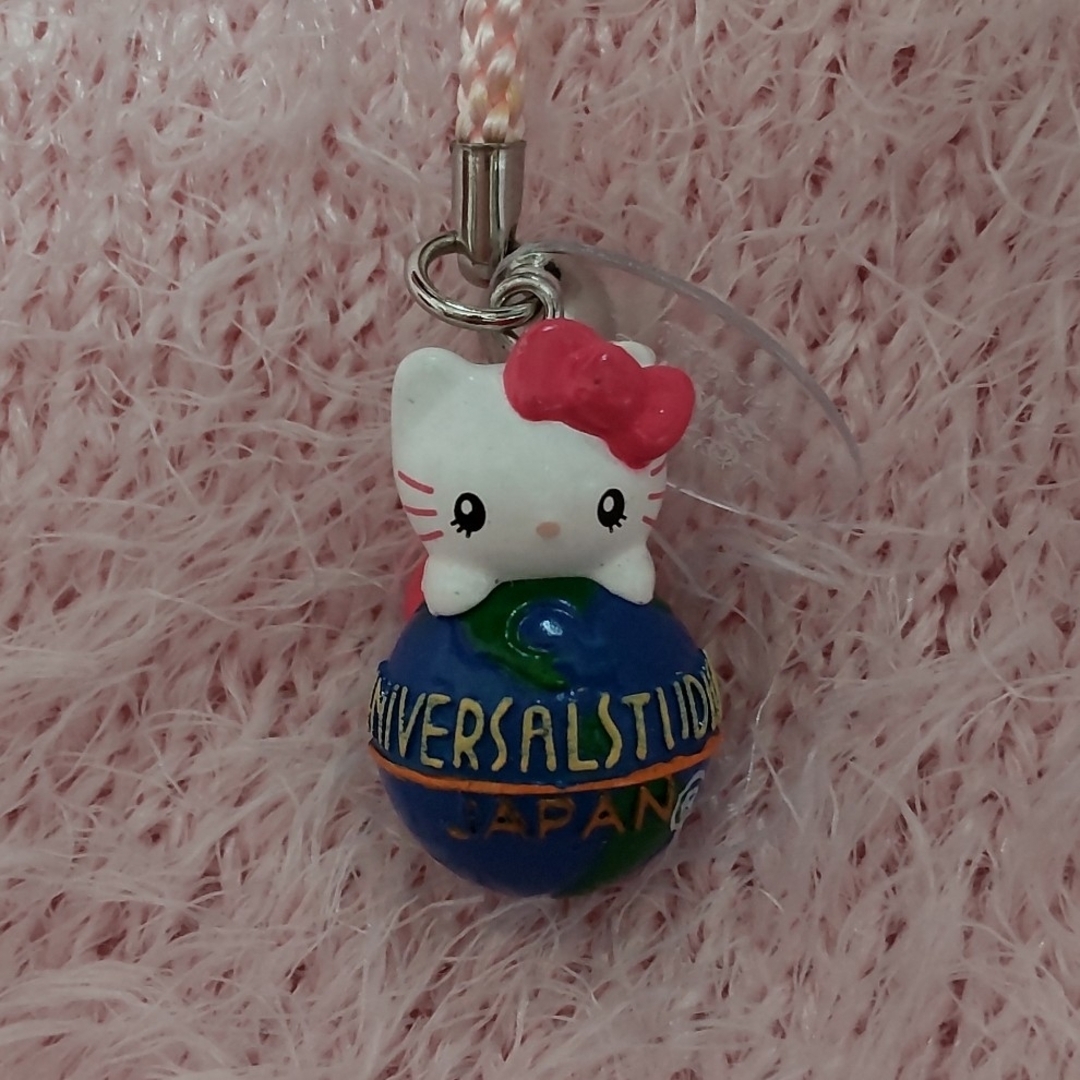 激レア☆ユニバーサルスタジオジャパン キティ車のストラップ 超激レア