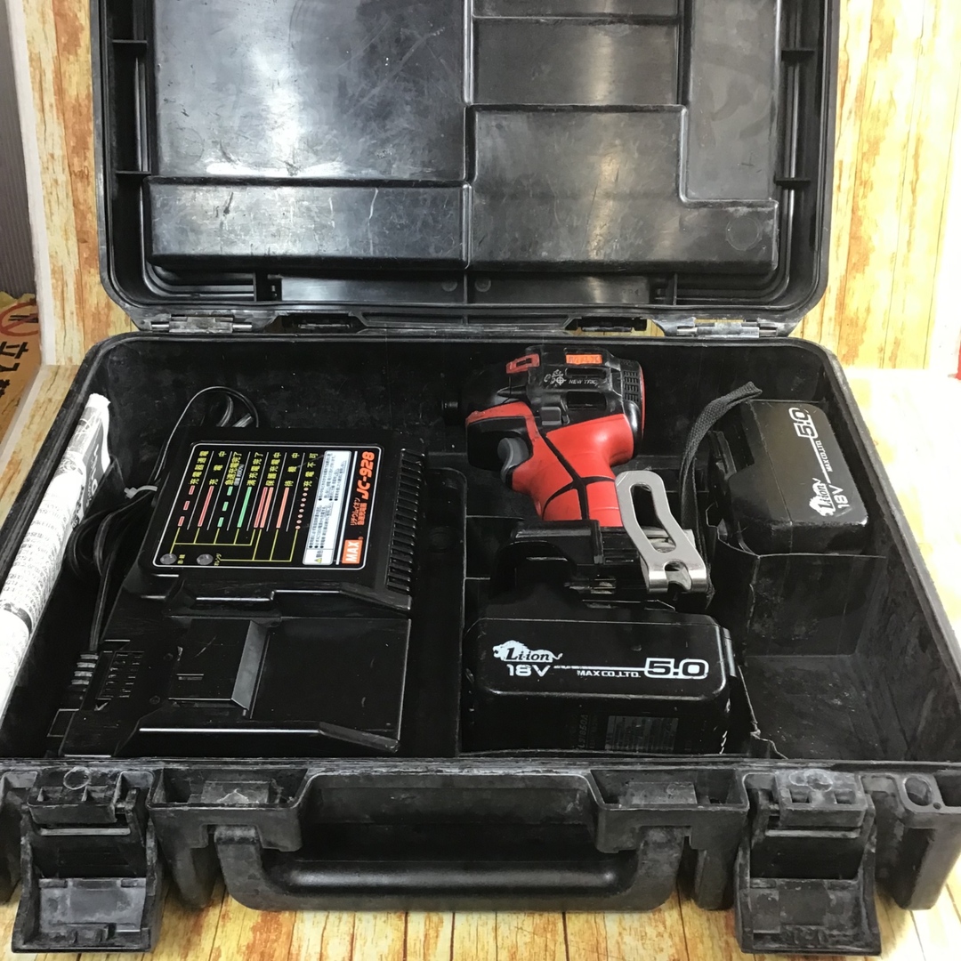 ☆マックス(MAX) コードレスインパクトドライバー PJ-ID151R-B2C/1850A