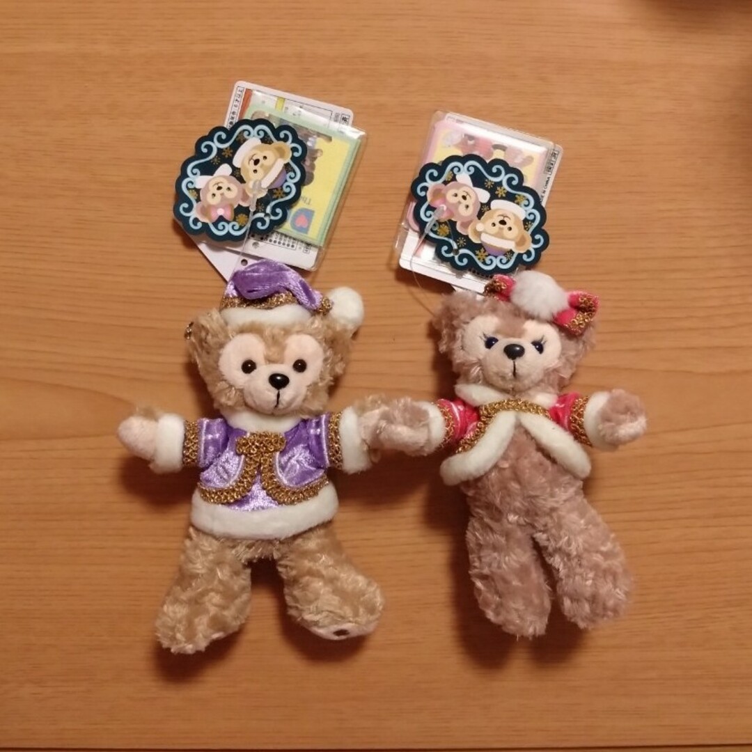 ダッフィー☆シェリーメイ☆クリスマスぬいばセット ダッフィー