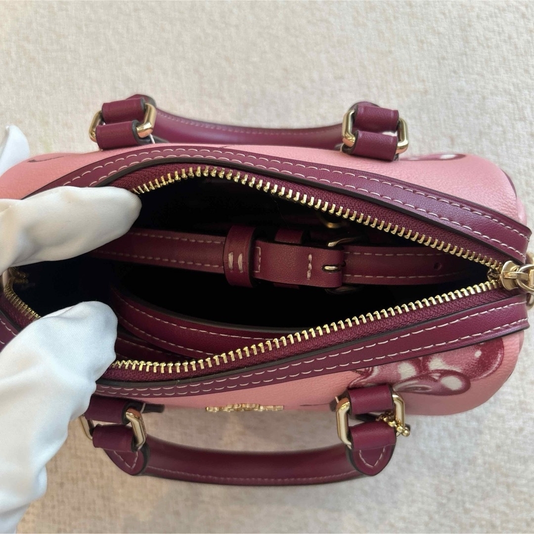 COACH - COACH チェリー ミニ ボストン バッグの通販 by mimi