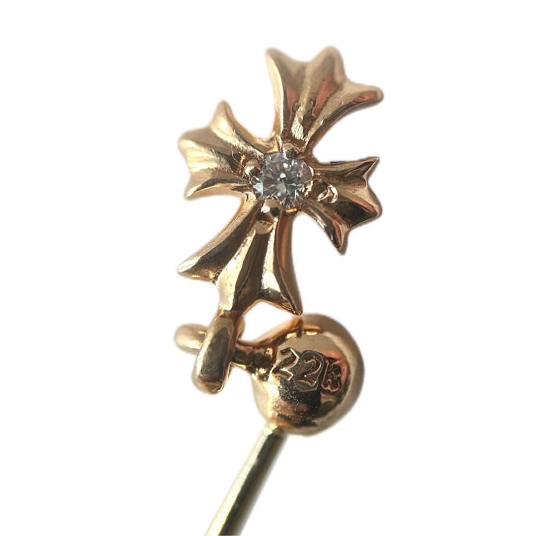 Chrome Hearts - 保証書無修正 クロムハーツ 22k タイニー e ドロップ