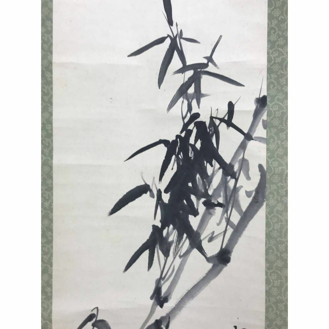 真作/小室翠雲/竹画賛/竹之図/竹/掛軸☆宝船☆AG-871の通販 by 掛軸