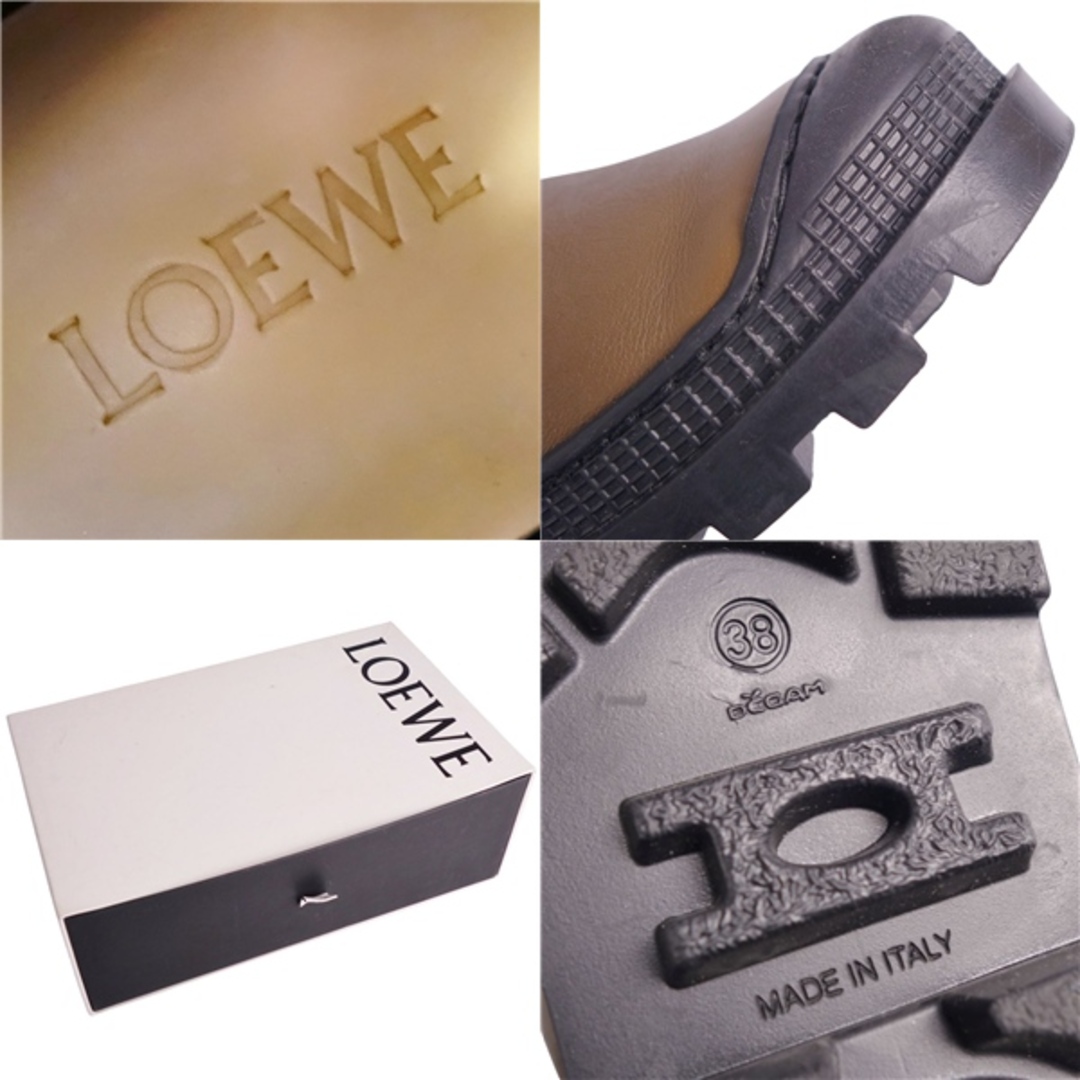 LOEWE - 美品 ロエベ LOEWE ブーツ ショートブーツ チェルシーブーツ