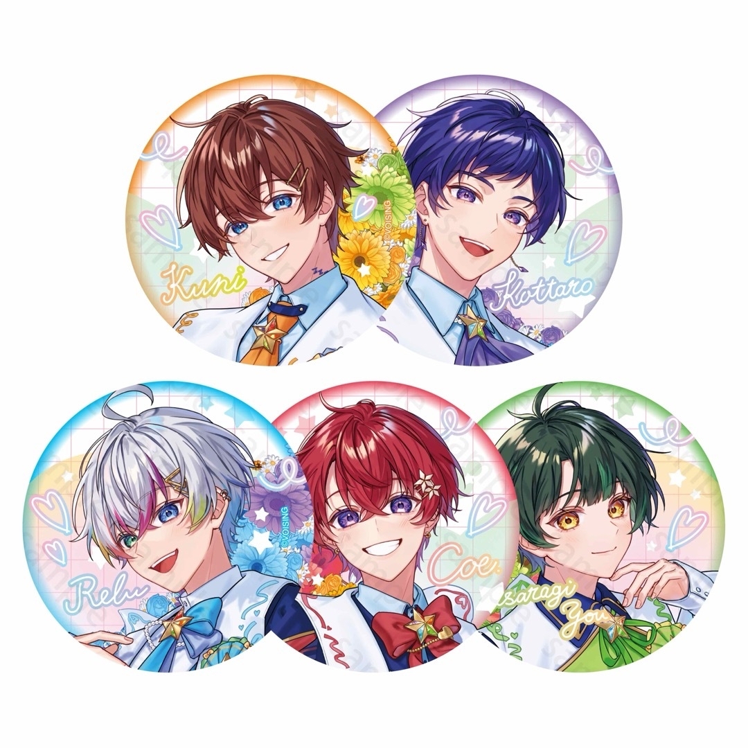 新品☆すたぽら【こったろ】4周年記念☆缶バッジ☆第12弾☆1点の通販