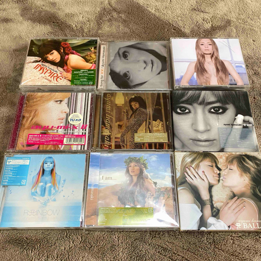 浜崎あゆみCDシングルアルバムセット34枚の通販 by kiki's shop｜ラクマ