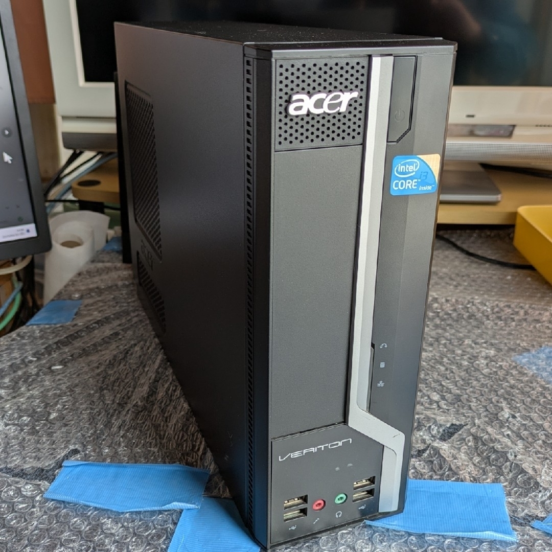 №123、スリムPC、Win11、i3_550、M12GB、SSDの通販 by yakisoban's