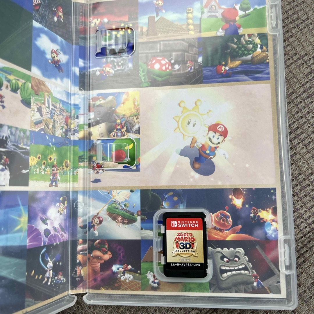 スーパーマリオ3DコレクションSwitch 専用ソフト 送料込み switch