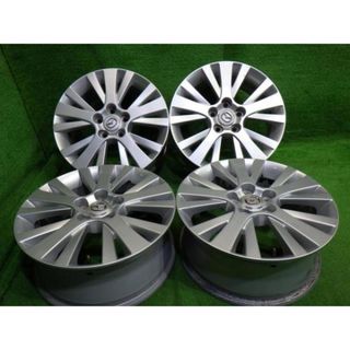 新車外し」マツダ3 純正ホイール グレーメタリック ローザ様用 新車