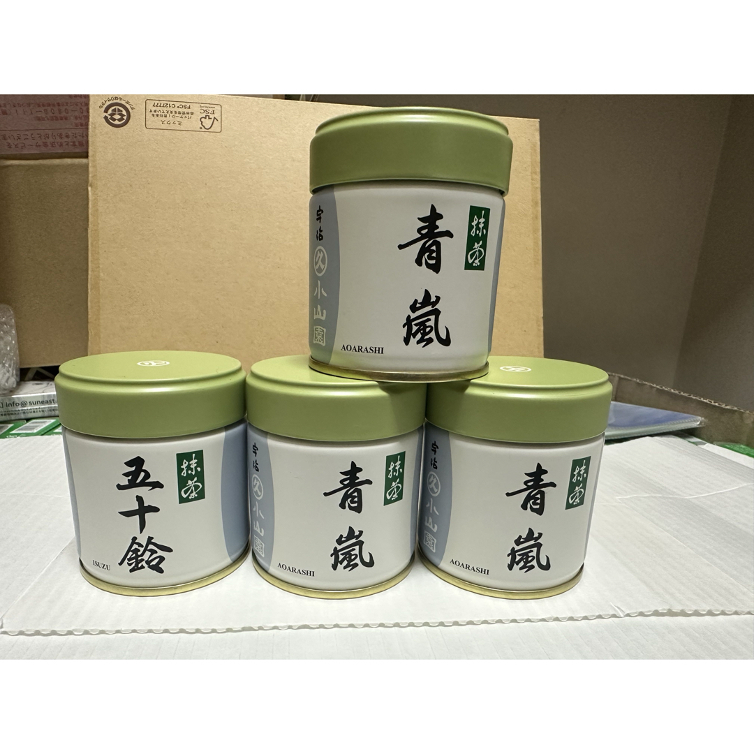 丸久小山園】五十鈴・青嵐各100g 丸久小山園 抹茶 五十鈴 100g 5袋