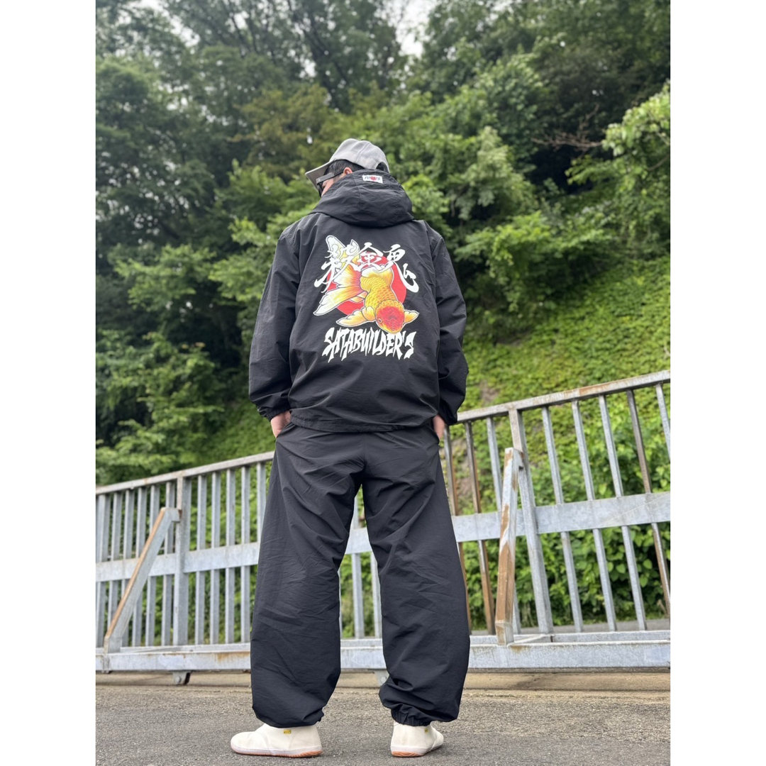 佐田ビルダーズ 佐田毘流陀頭 殺金鬼ナイロンジャケット の通販 by