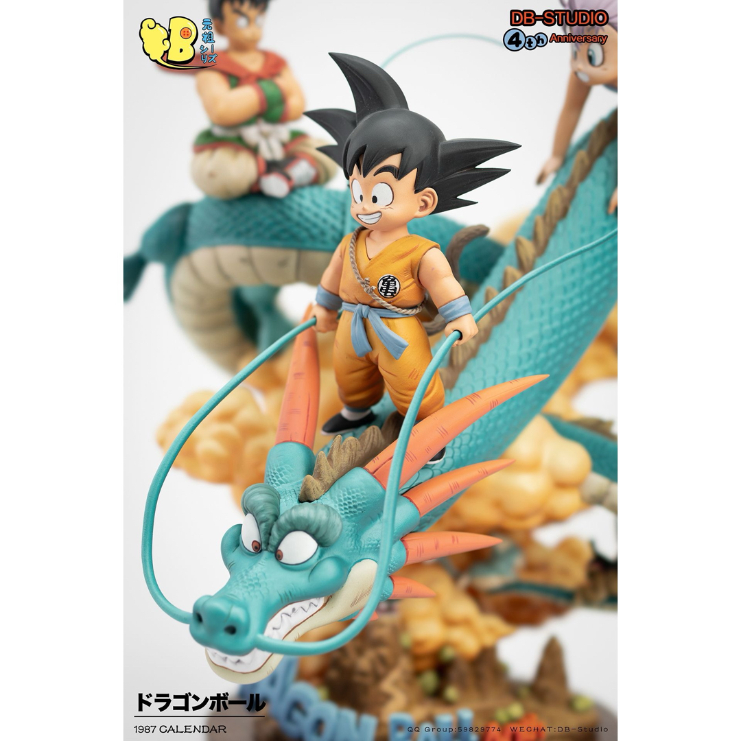 孫悟空 神龍 ブルマ 扉絵 ドラゴンボール ガレージキット フィギュアの