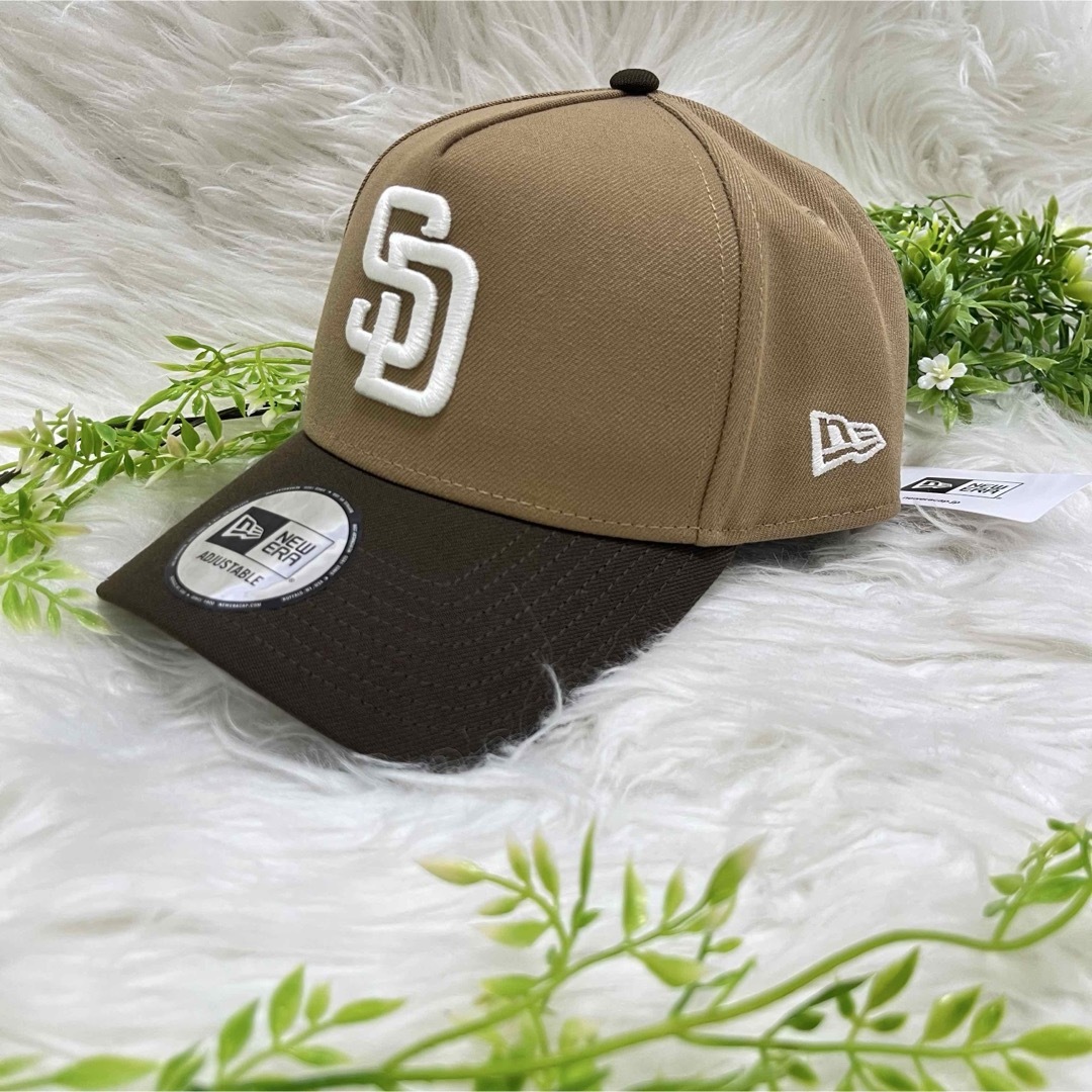NEW ERA - 新品 NEWERA SD サンディエゴ ベージュ ニューエラ キャップ