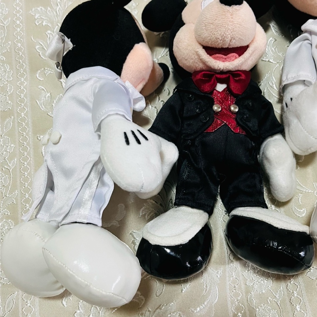 ビッグバンドビート ミッキー 白タキシード ぬいぐるみ ディズニー
