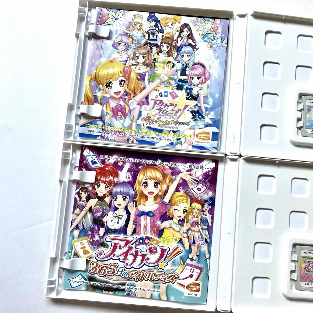 3DS アイカツスターズ! アイカツ 人気ゲームソフト まとめ売り 4点