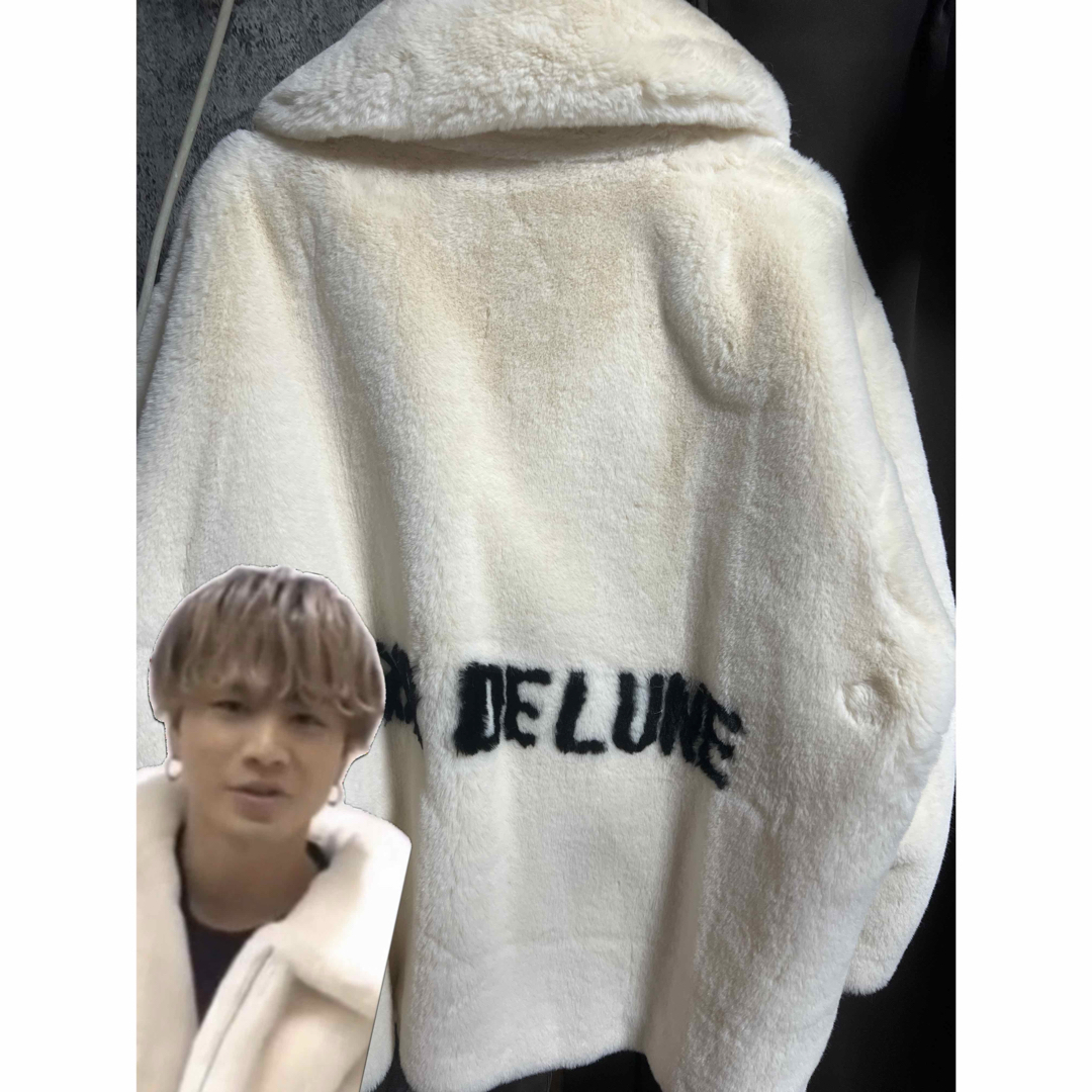 三代目 J Soul Brothers - 希少レア CLAIR DE LUNE アイボリー ファー