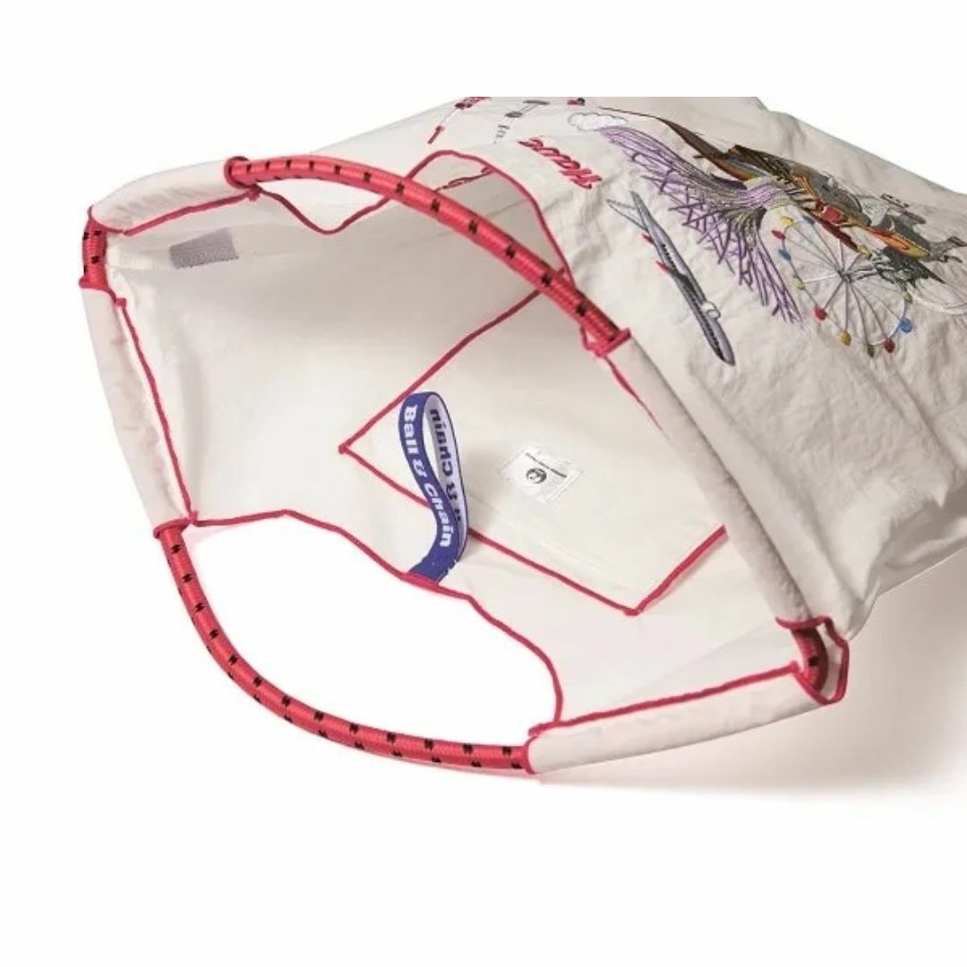 JAL機内販売 限定 ボールアンドチェーン オリジナル バッグ ホワイトの