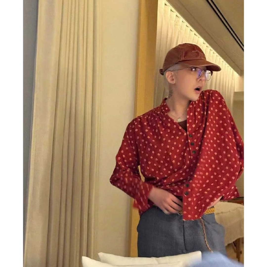 PEACEMINUSONE - G-DRAGON ジードラゴン ジヨン GD キャップ 赤