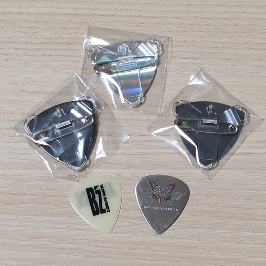 B'z - ピックセット B'z RUN STARS SCENES 他 ピックバッジの通販 by