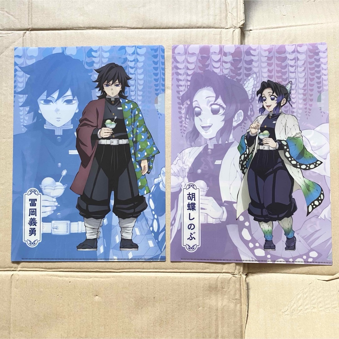 鬼滅の刃C97 ポップアップアクリルマスコット セット 冨岡義勇胡蝶