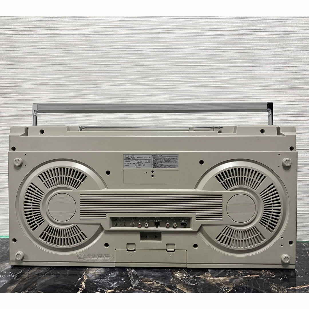 SHARP - 美品 SHARP シャープ GF-535 ラジカセ ラジオ動メンテナンス