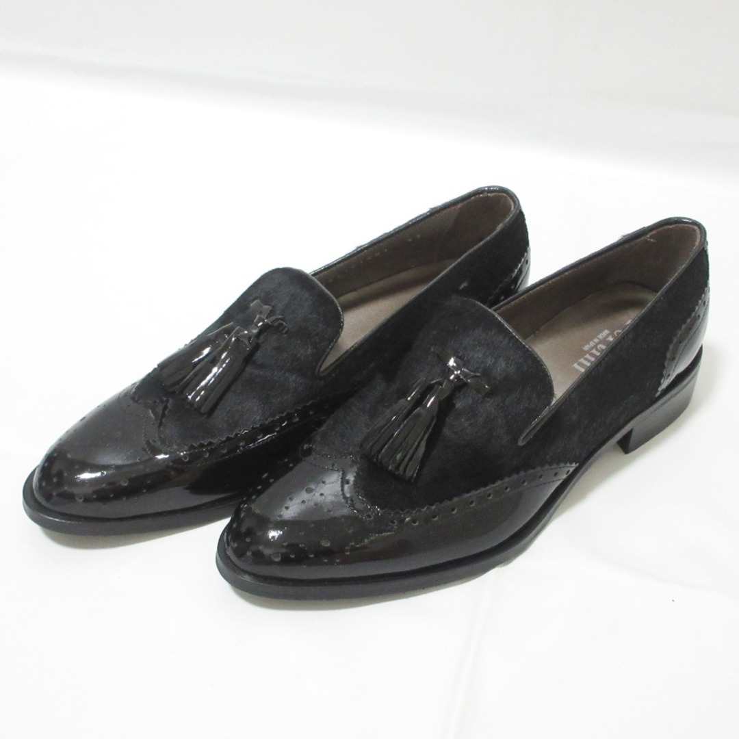 Pertini - 未使用 Pertini ペルティニ ハラコ レザー タッセル