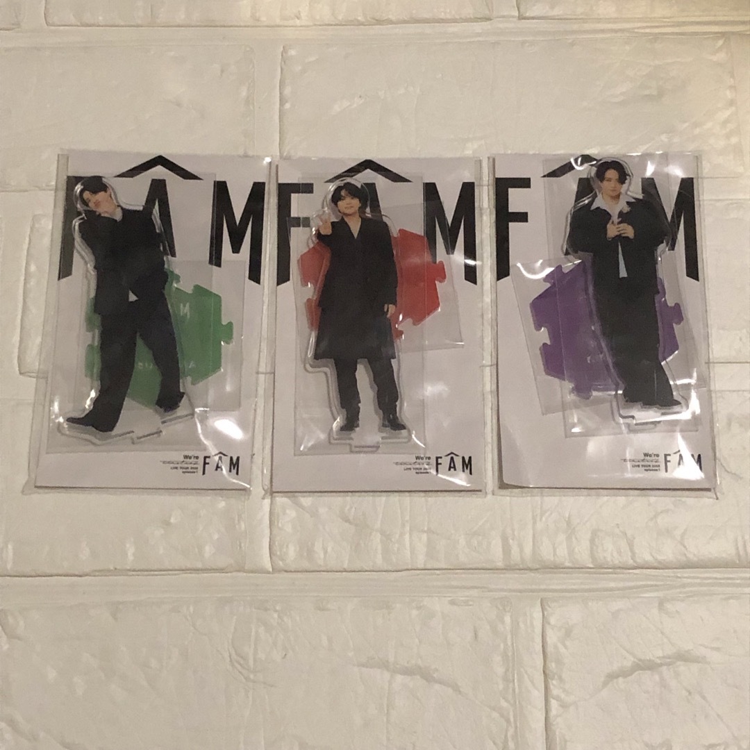 新品未開封 timelesz アクリルスタンド アクスタ 3体 FAM グッズの通販