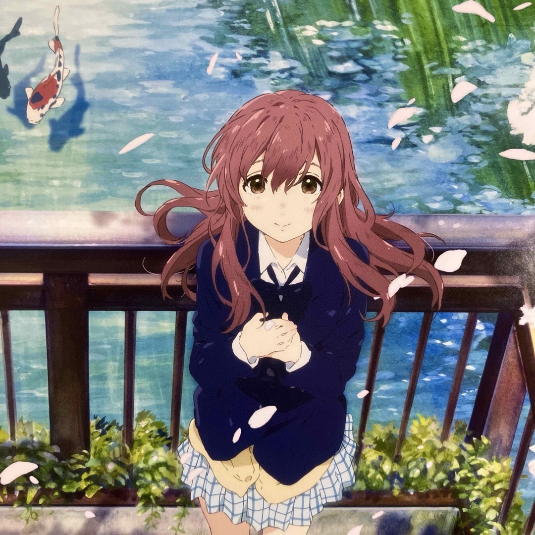 聲の形』告知ポスター 西宮硝子 京アニ 山田尚子 西屋太志 非売品