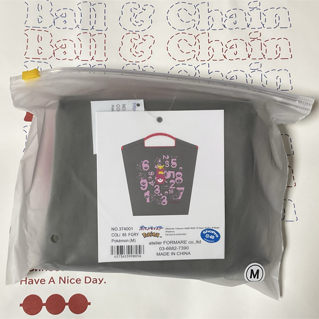 ポケモン - Ball&Chain ポケモン コラボ Mサイズ グレー