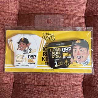 福岡ソフトバンクホークス - 周東右京 缶バッチ 若鷹ガチャの通販 by