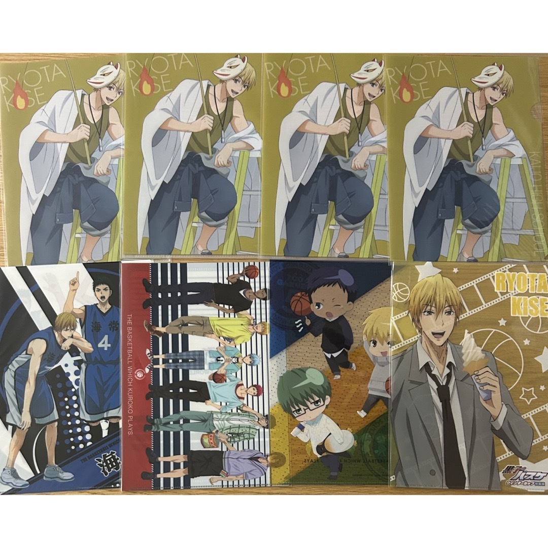 黒子のバスケ 黒バス 黄瀬涼太 クリアファイル まとめ売り 52枚