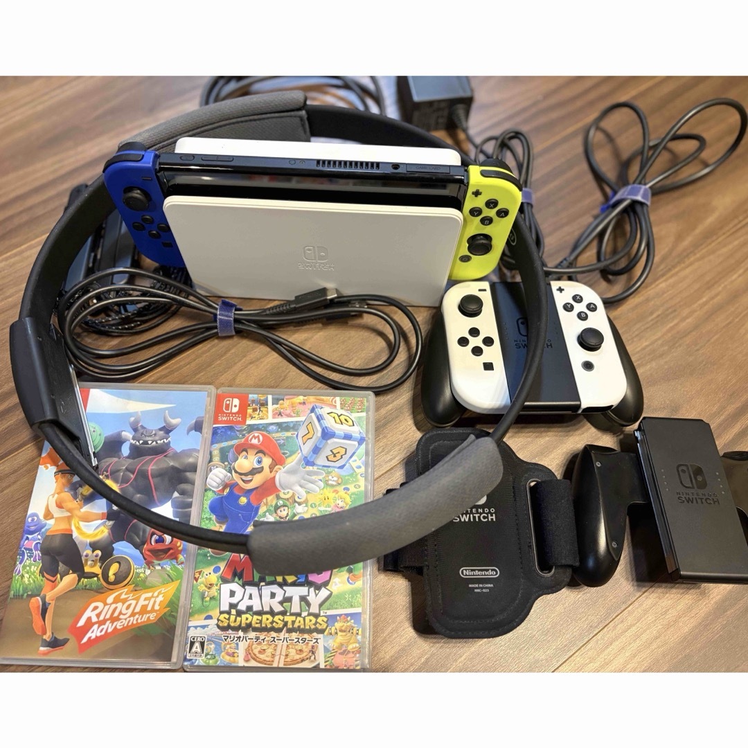 Nintendo Switch 本体、追加ジョイコン、ソフト2種類セット