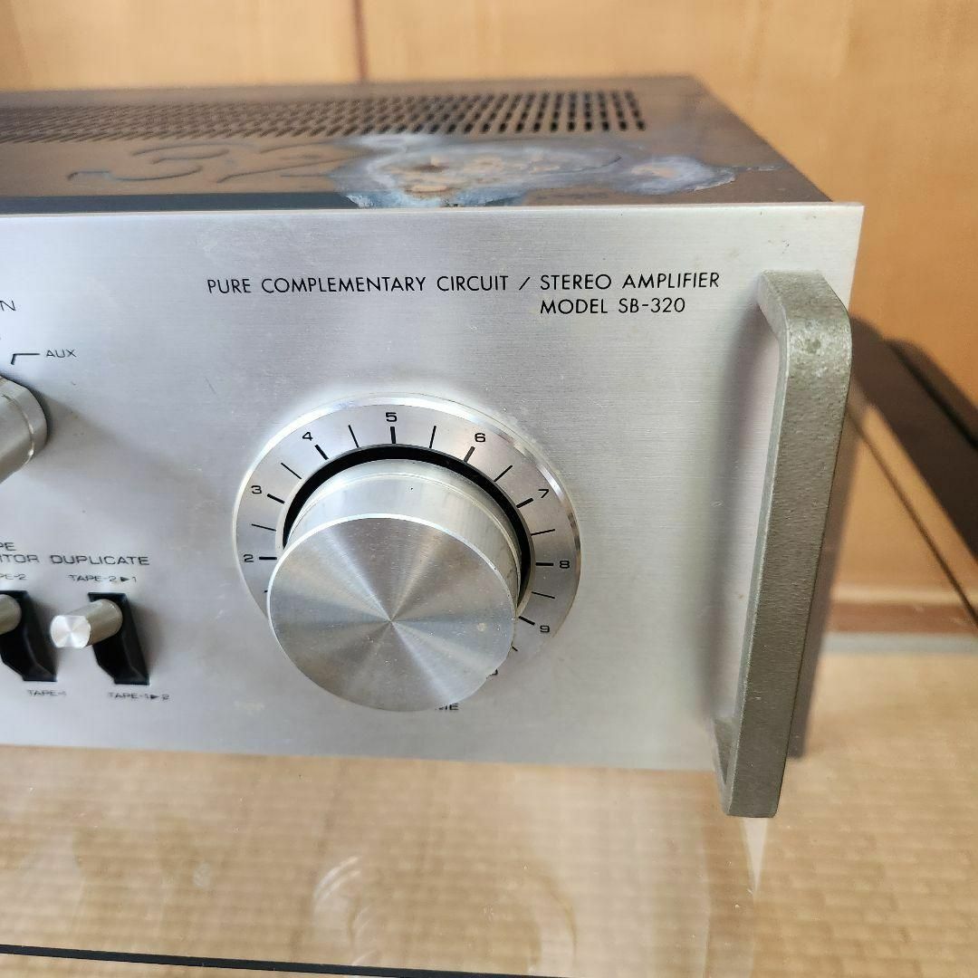 東芝 - 【レア】東芝 Aurex SB-320 ステレオアンプ レトロの通販 by ぽ