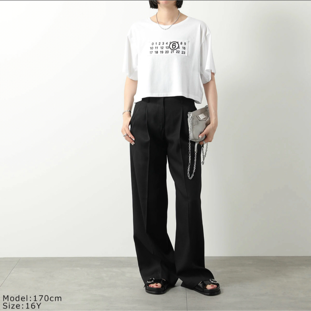 MM6 KIDS maison margiela kids クロップドTシャツ