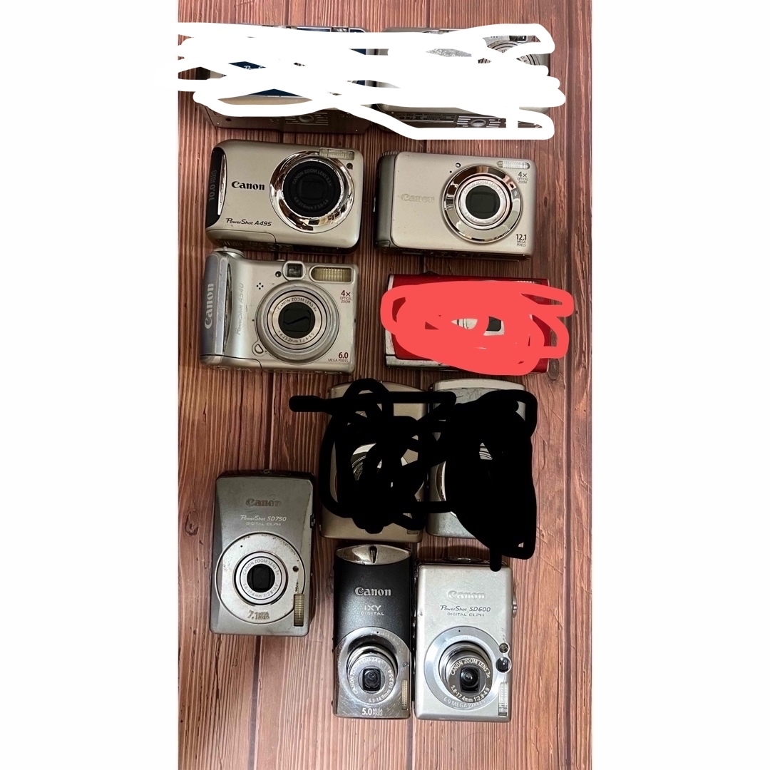 Canon - Canon キャノン デジタルカメラ 6台 動作未確認 ジャンク 修理