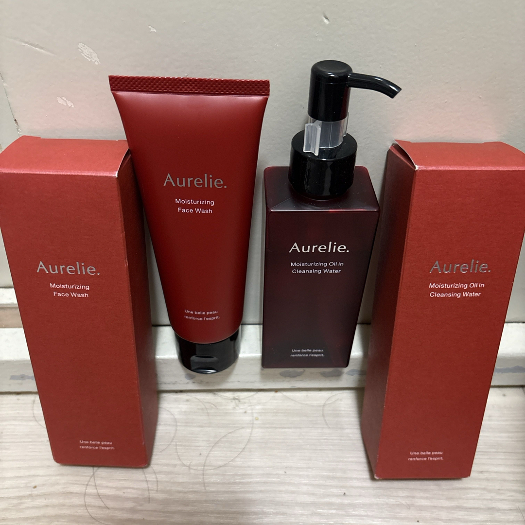 新品・未使用】オレリーモイストオイルクレンジングウォーター＆洗顔2