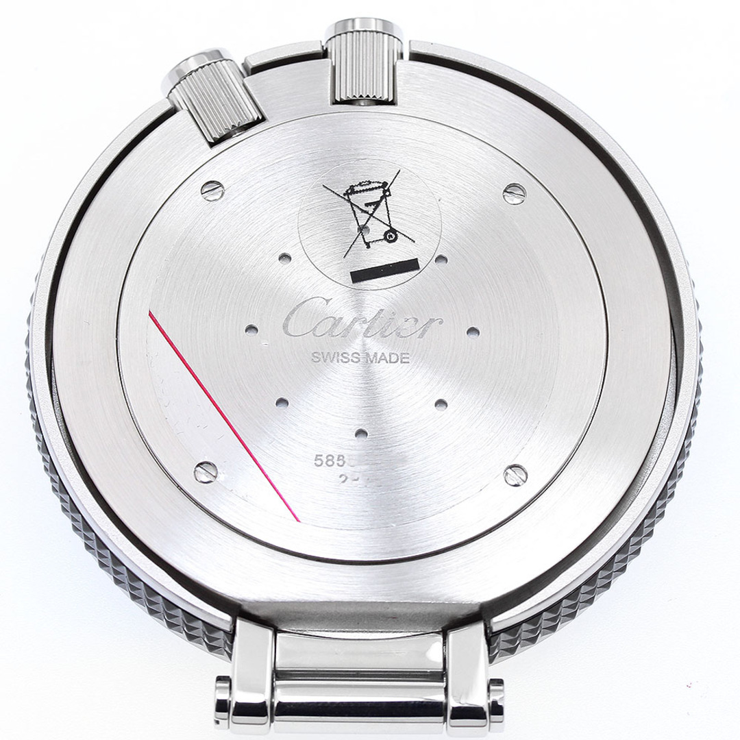 Cartier - カルティエ CARTIER パシャシータイマー 置時計 トラベル