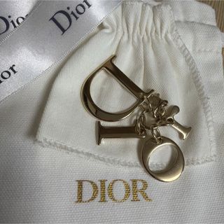 Christian Dior - 美品 Christian Diorストラップ キーホルダー ビン