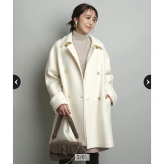 JUSGLITTY - JUSGLITTY スタンダードPコート キャメル ロングコート