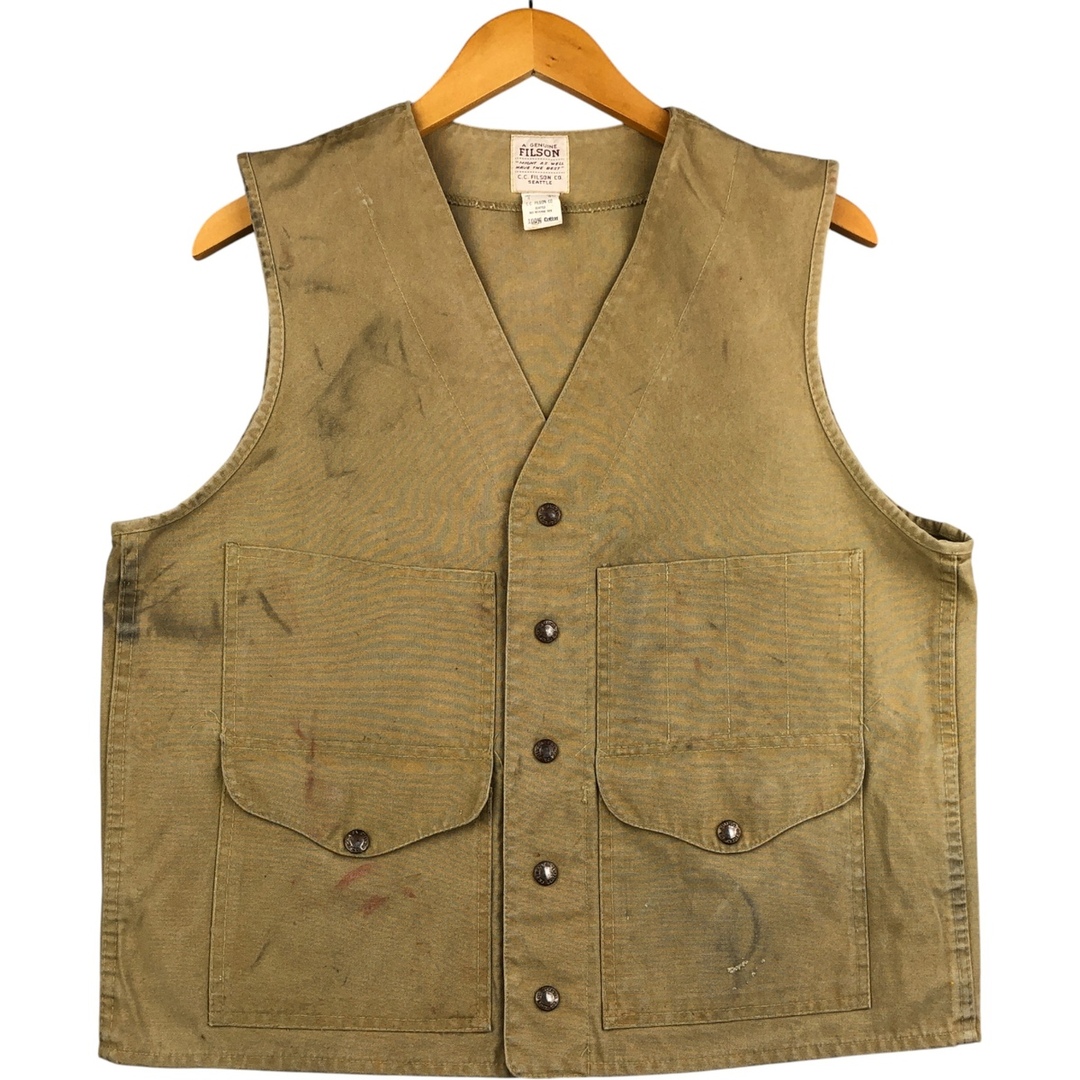 FILSON - 古着 70~80年代 フィルソン FILSON ハンティングベスト