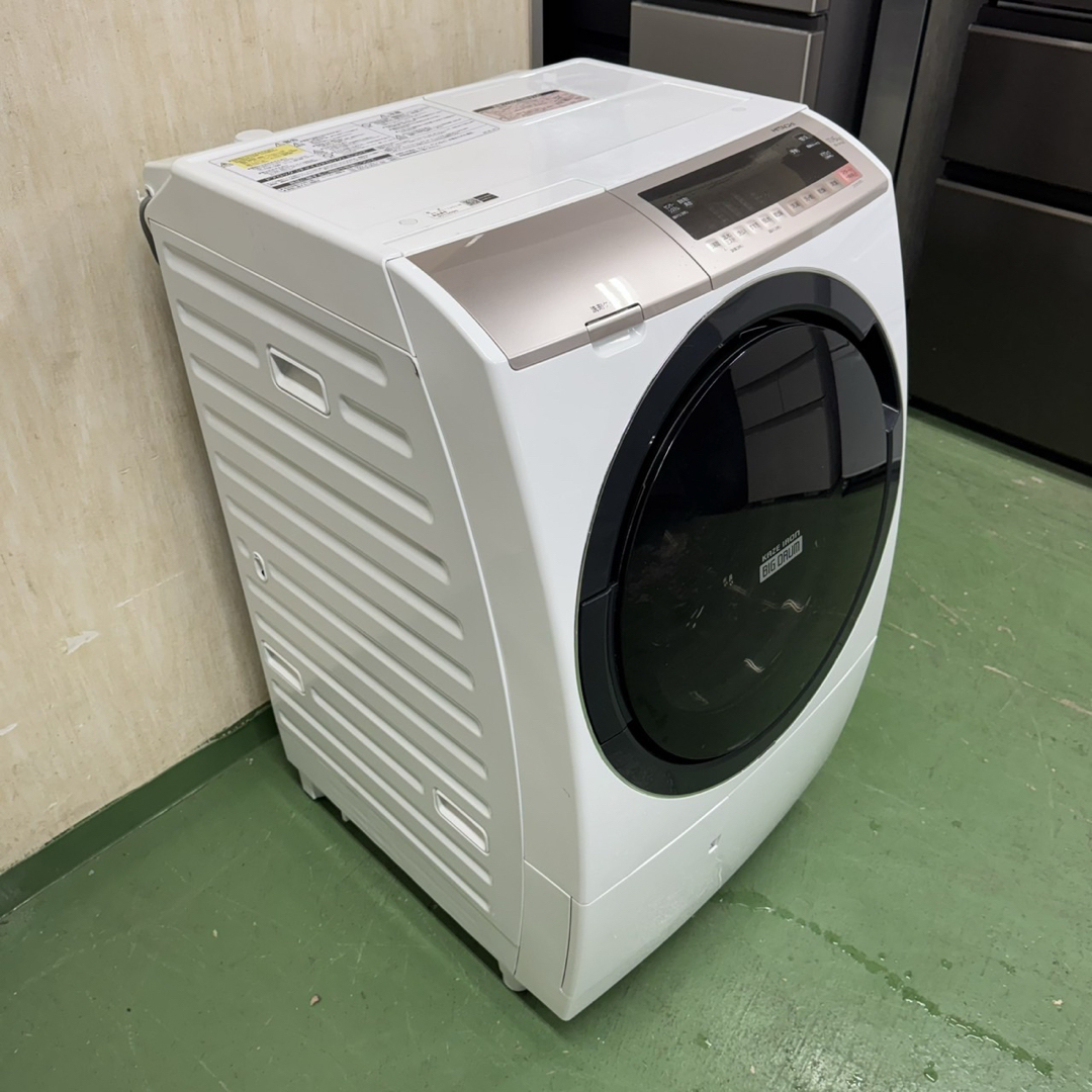 207 日立ビッグドラム ドラム式洗濯機 乾燥付11/6キロ 小型 一人暮らし