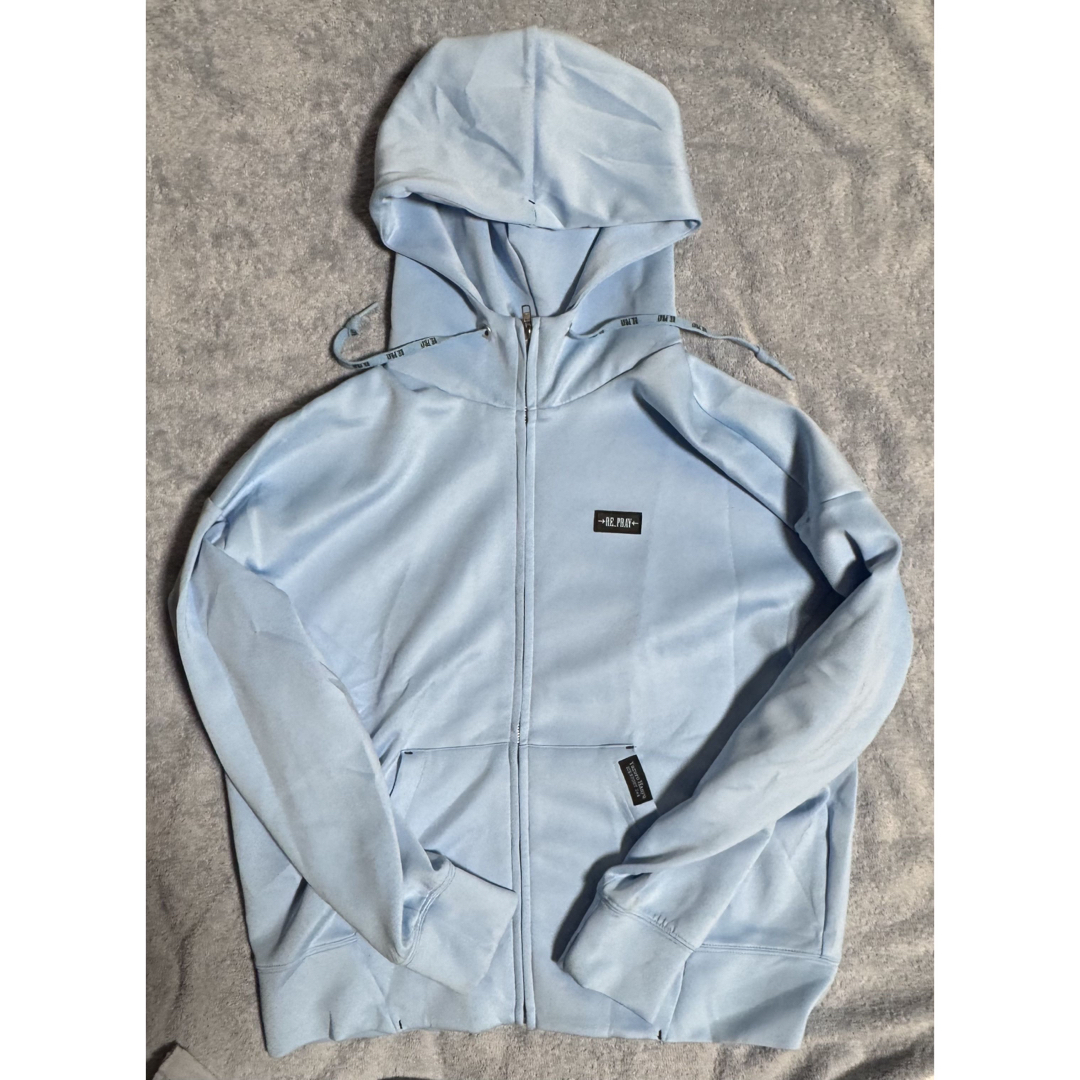 羽生結弦選手 リプレイ パーカー ブルー Sの通販 by さくちゃん's shop