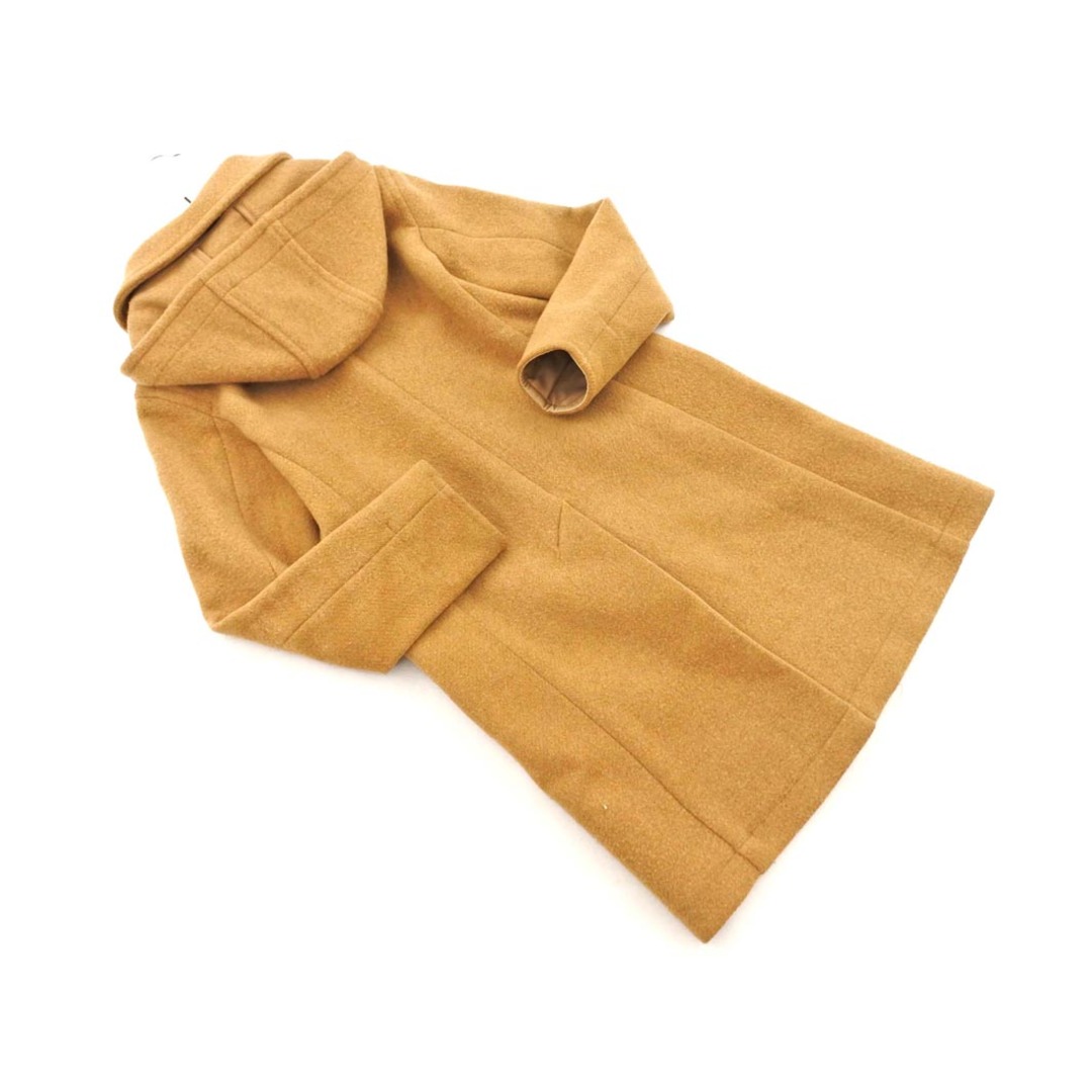 DANTON - DANTON ダントン ウール混 フード付き コート size34