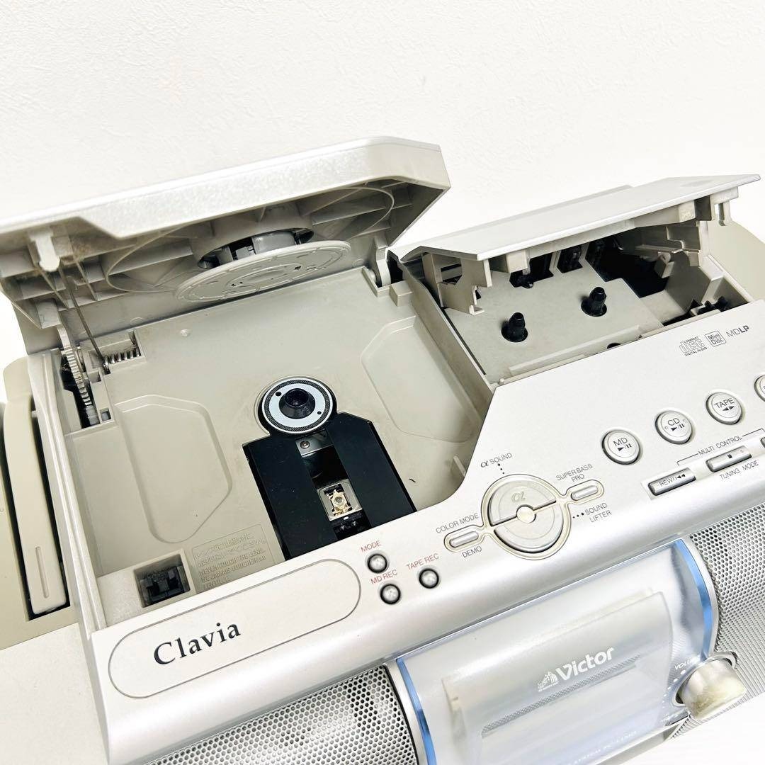 Victor - 希少 動作品 Victor CD/MDポータブルシステム RC-L1MD-Sの