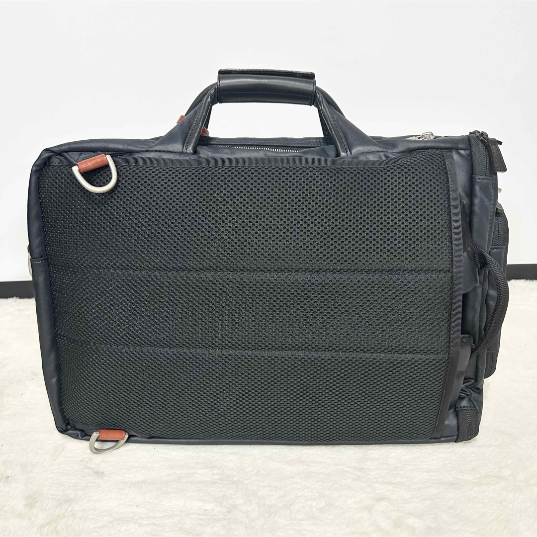 希少！豊岡鞄×鯖江眼鏡 眼鏡収納付き ブリーフケース 3way ビジネスバッグ