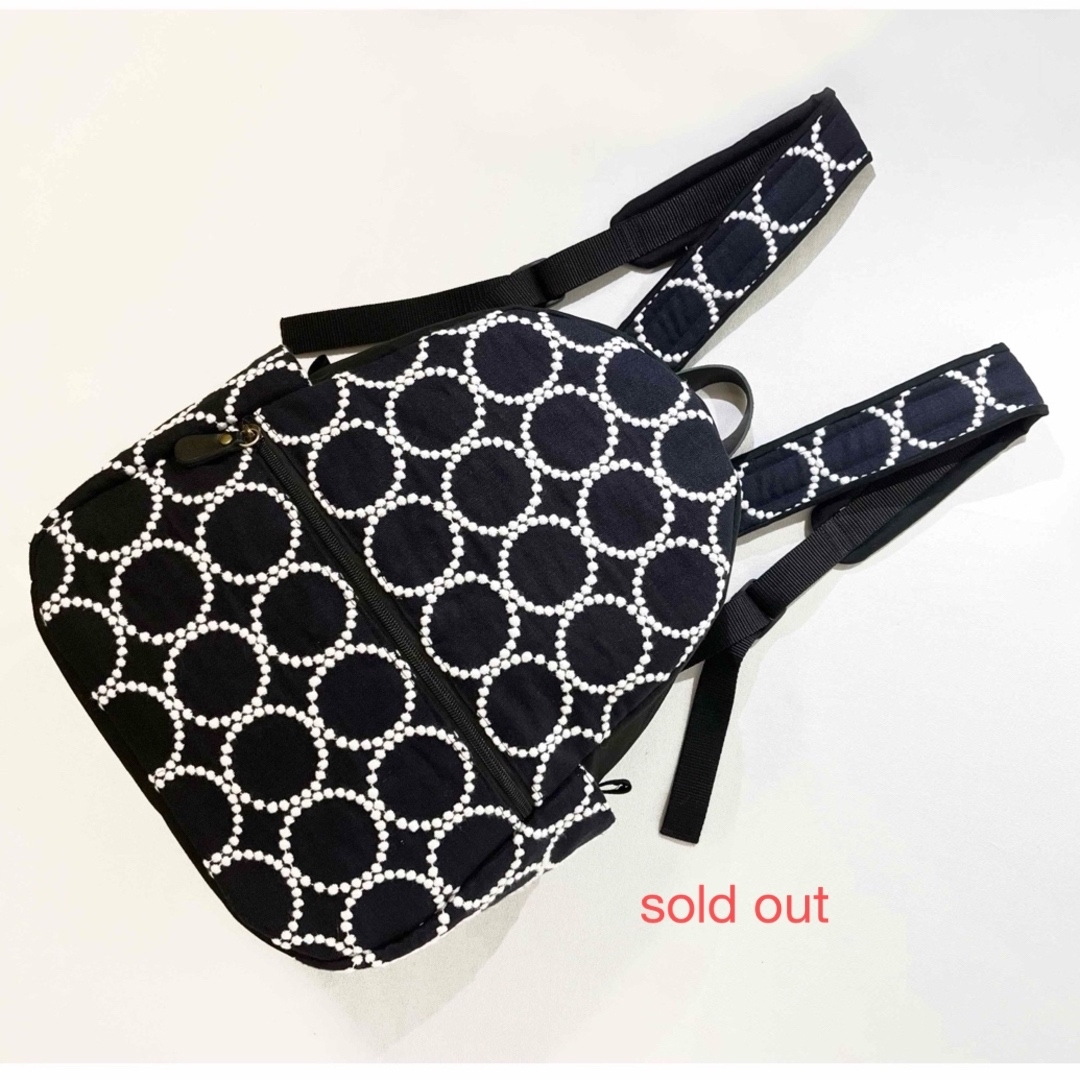 mina perhonen - ミナペルホネン＊リュック＊タンバリン＊ハンドメイド