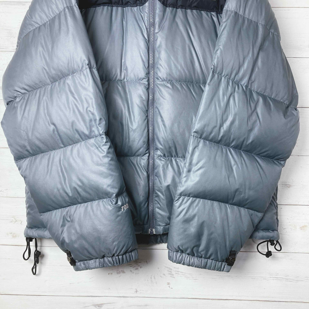 THE NORTH FACE - ノースフェイス ダウンジャケット ヌプシ ロゴ刺繡