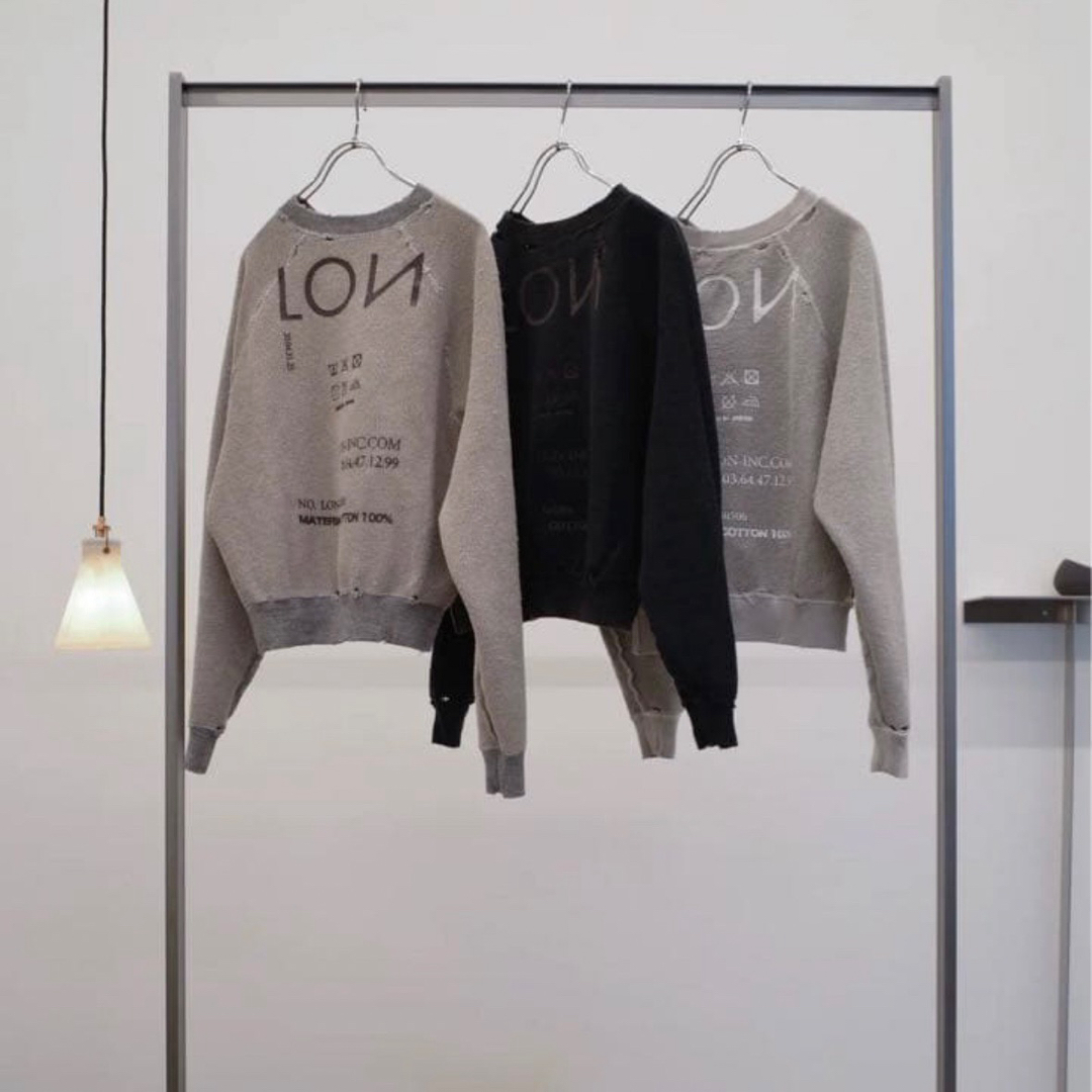 新品・未使用】LON/TWO SIDE SWEATSHIRT #03 の通販 by モムロン's
