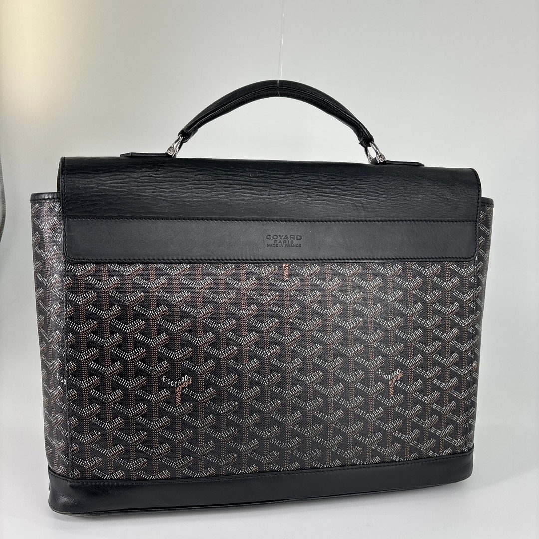 GOYARD - 極美品 ゴヤール ビジネスバッグ シタダンPM ブラック メンズ